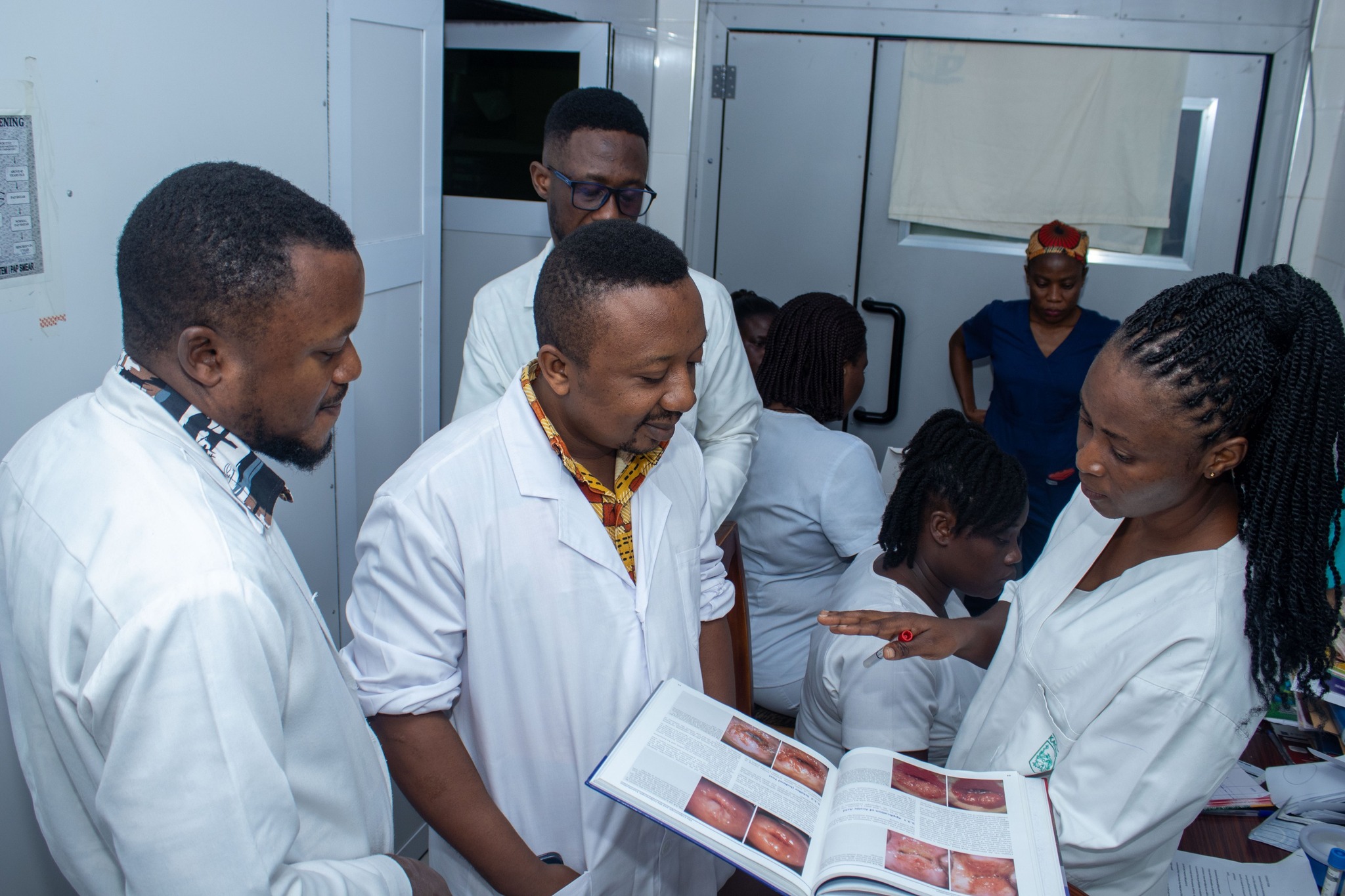 <p>OBGY Residents taken through Cervical Cancer Screening protocols</p>