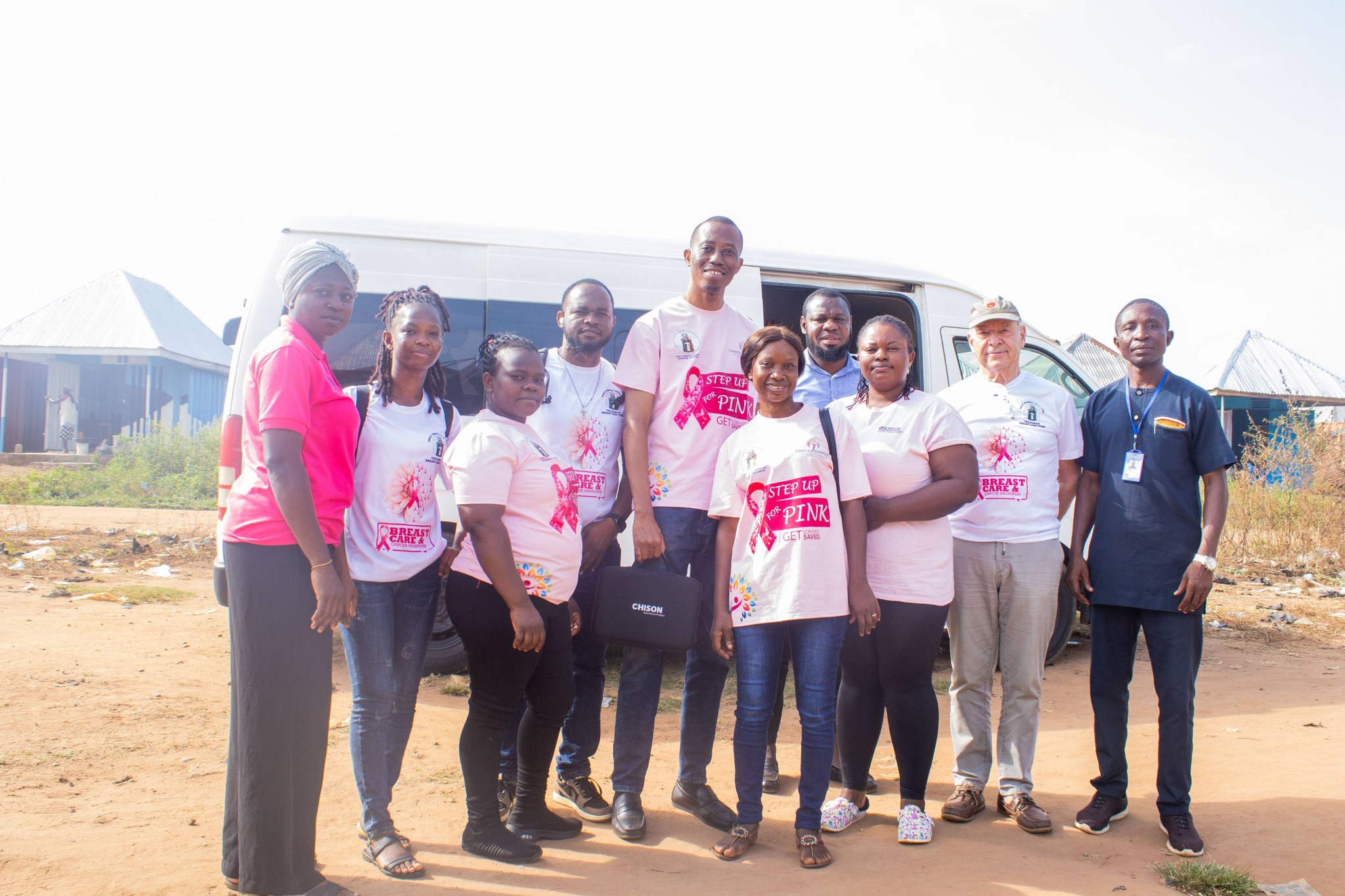 <p>Breast Cancer screening programme at Kintampo</p>