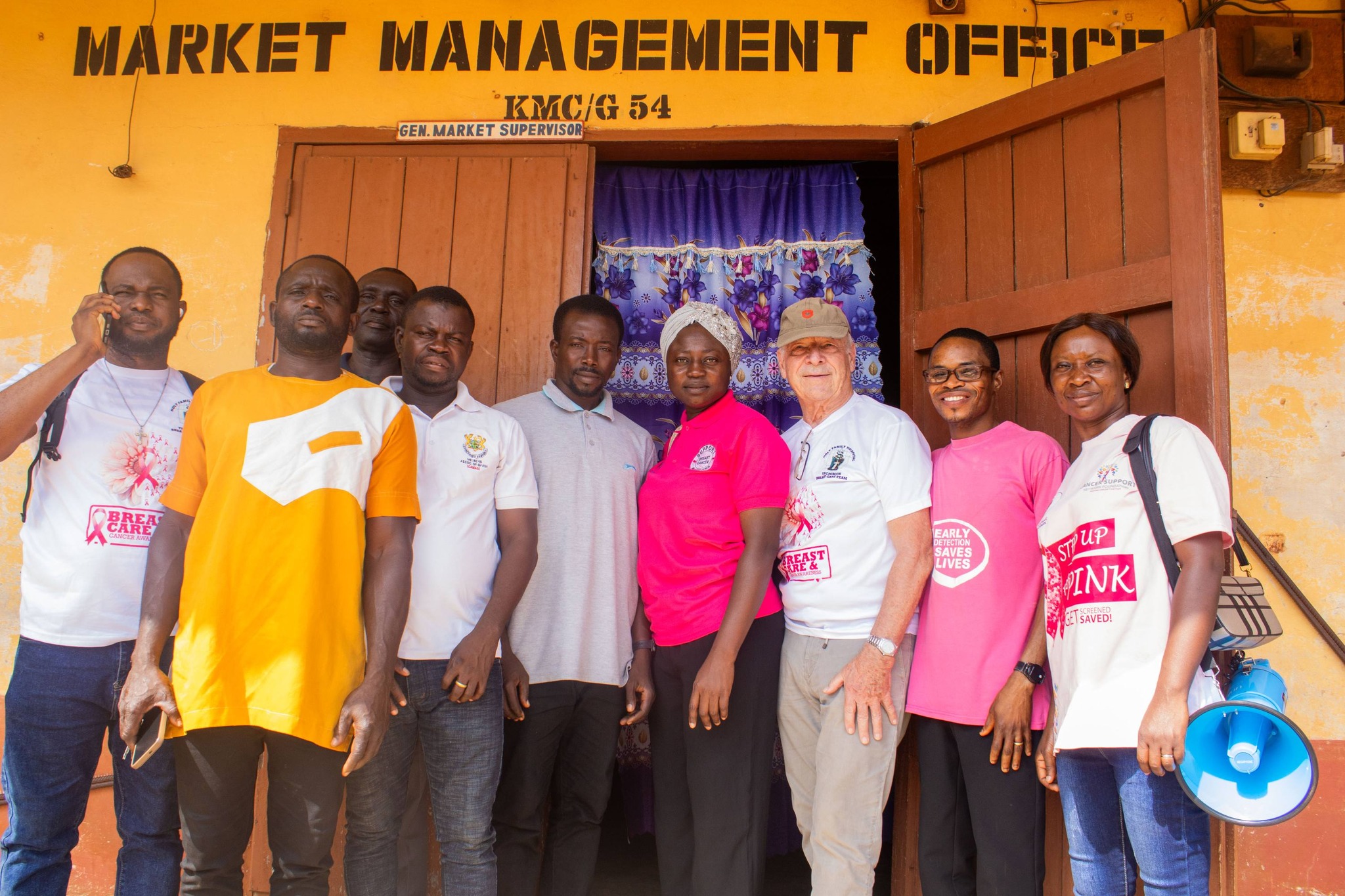<p>Breast Cancer screening programme at Kintampo</p>