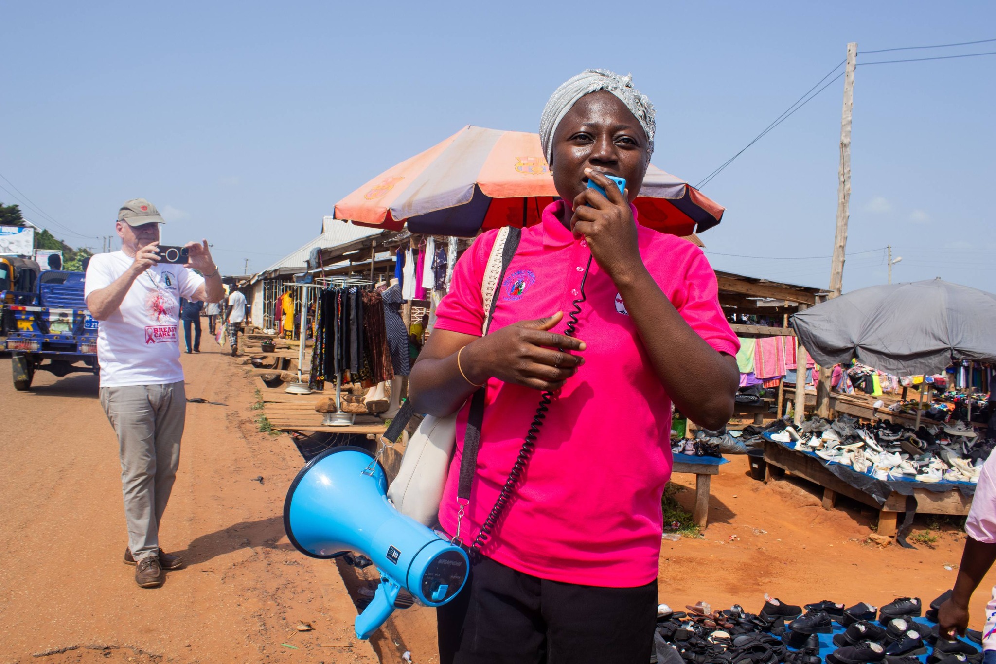 <p>Breast Cancer screening programme at Kintampo</p>