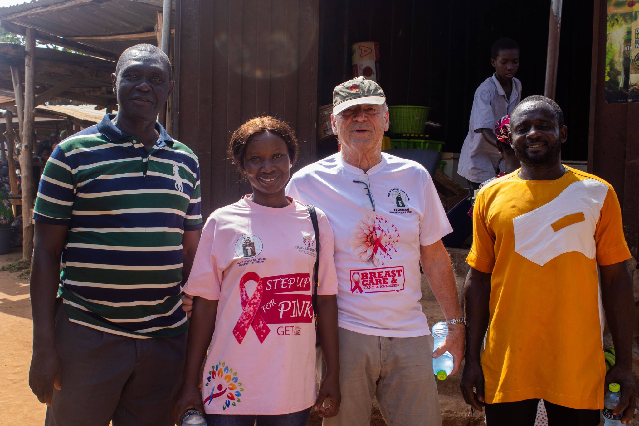 <p>Breast Cancer screening programme at Kintampo</p>