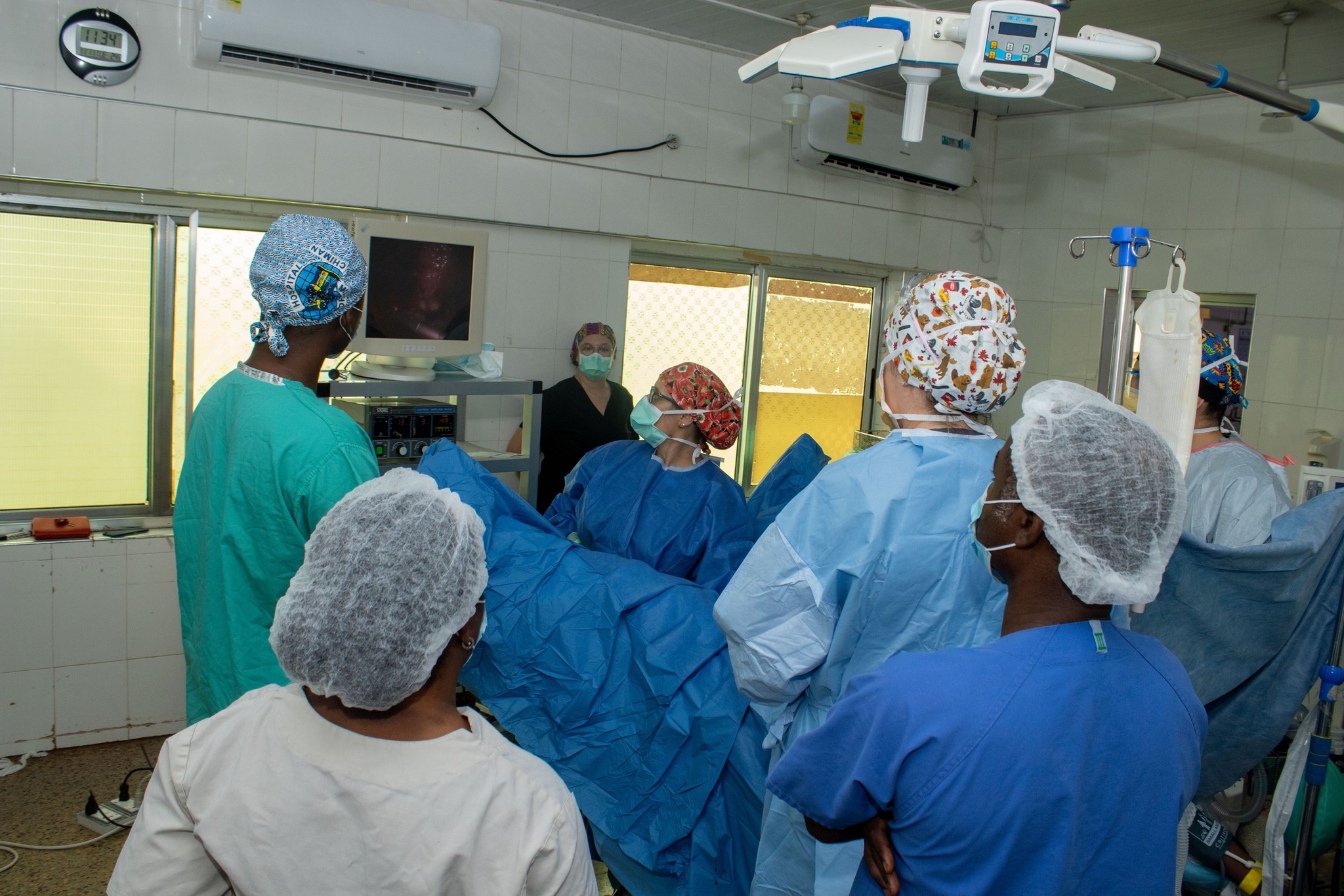 <p>Operation International, Canada Gynae team with in-house team</p>