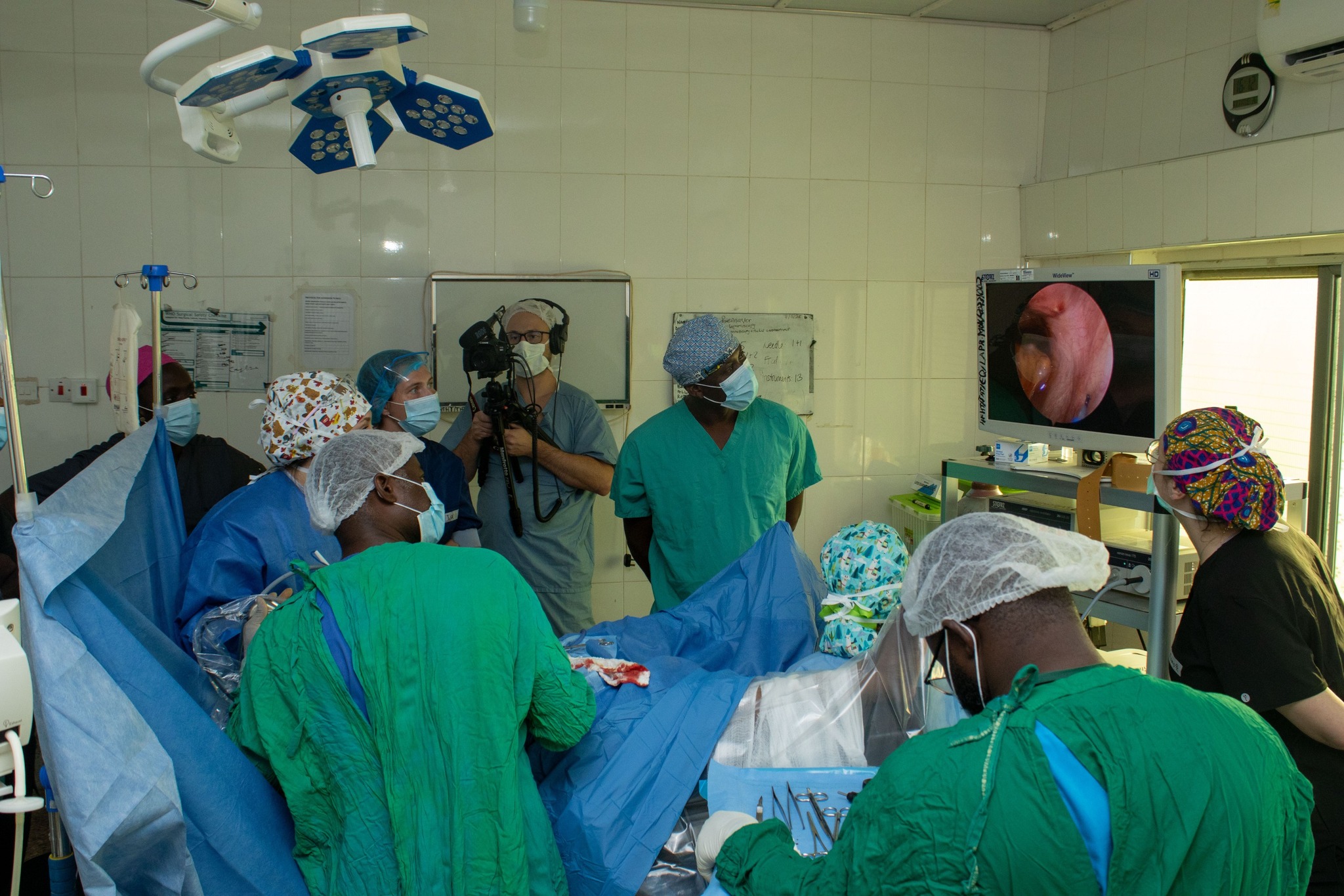 <p>Operation International, Canada Gynae team with in-house</p>