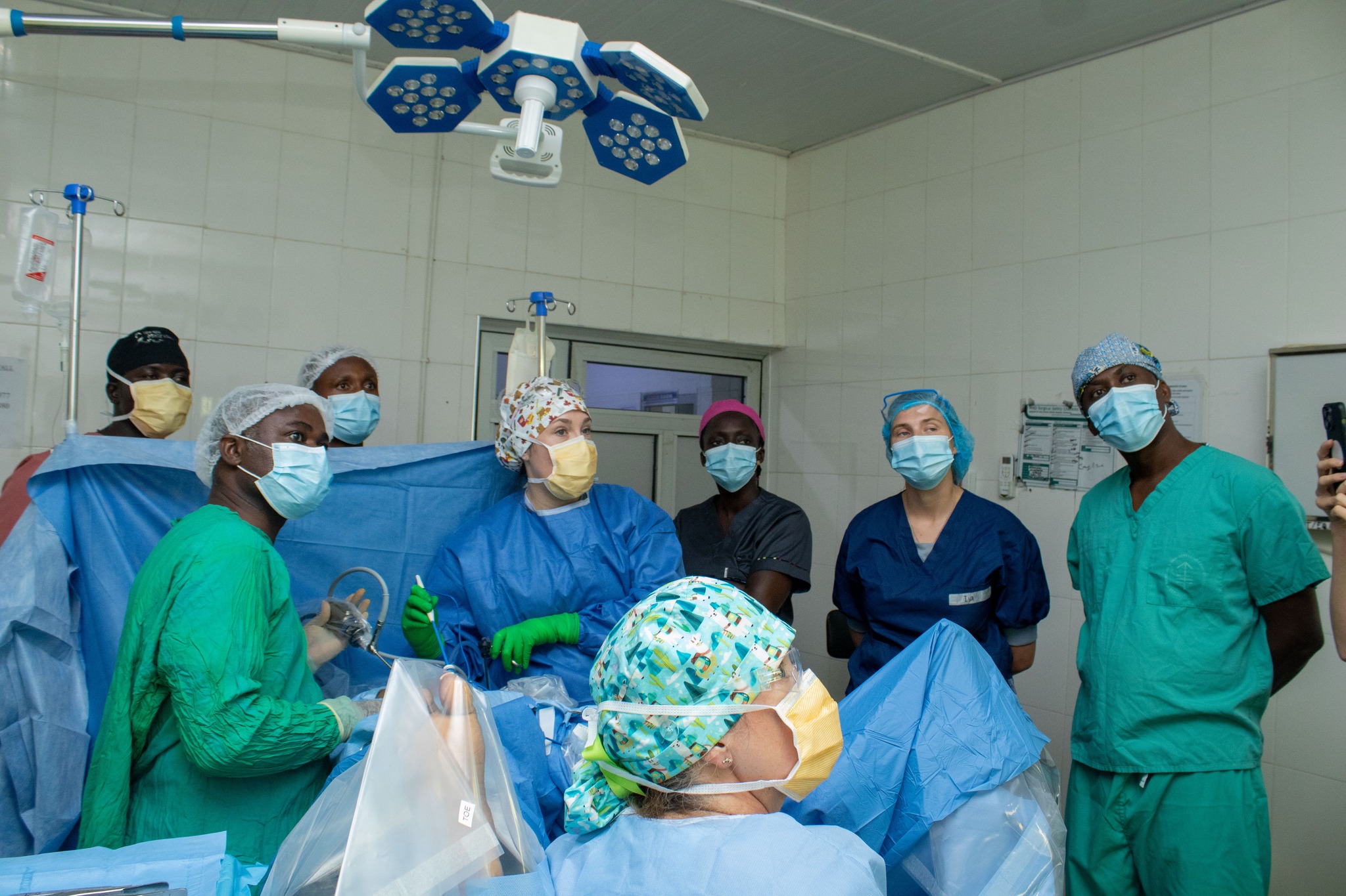 <p>Operation International, Canada Gynae team with in-house</p>