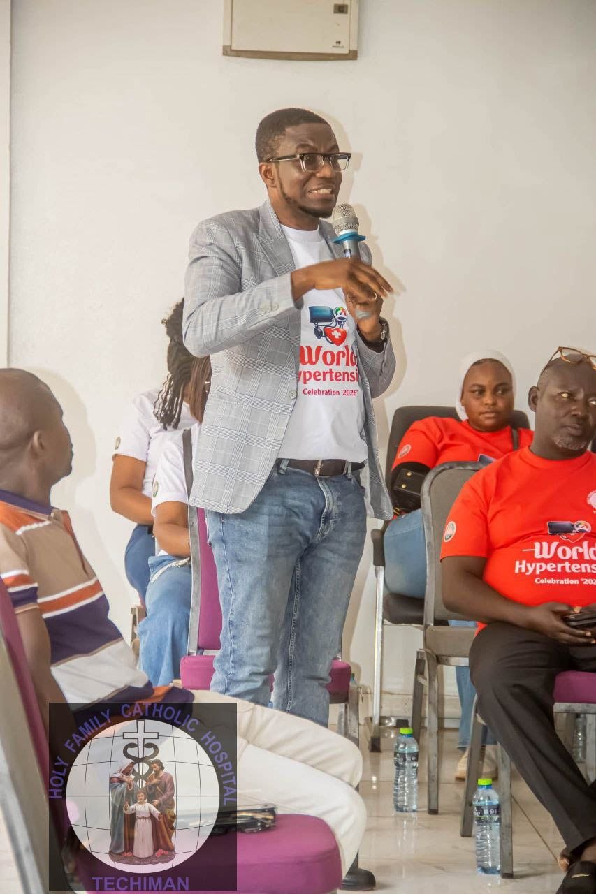 Enhancing Cardiovascular Health in the Bono East Region: Holy Family Hospital Commemorates World Hypertension Month 2026 Through Community-Based Interventions
